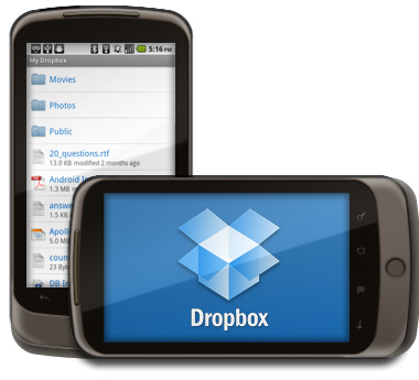 Съхранете файловете си чрез Dropbox